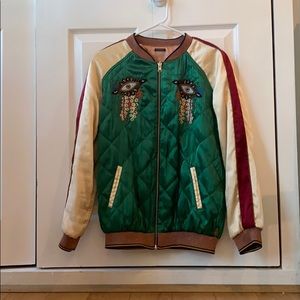 Scotch and soda reversible bomber